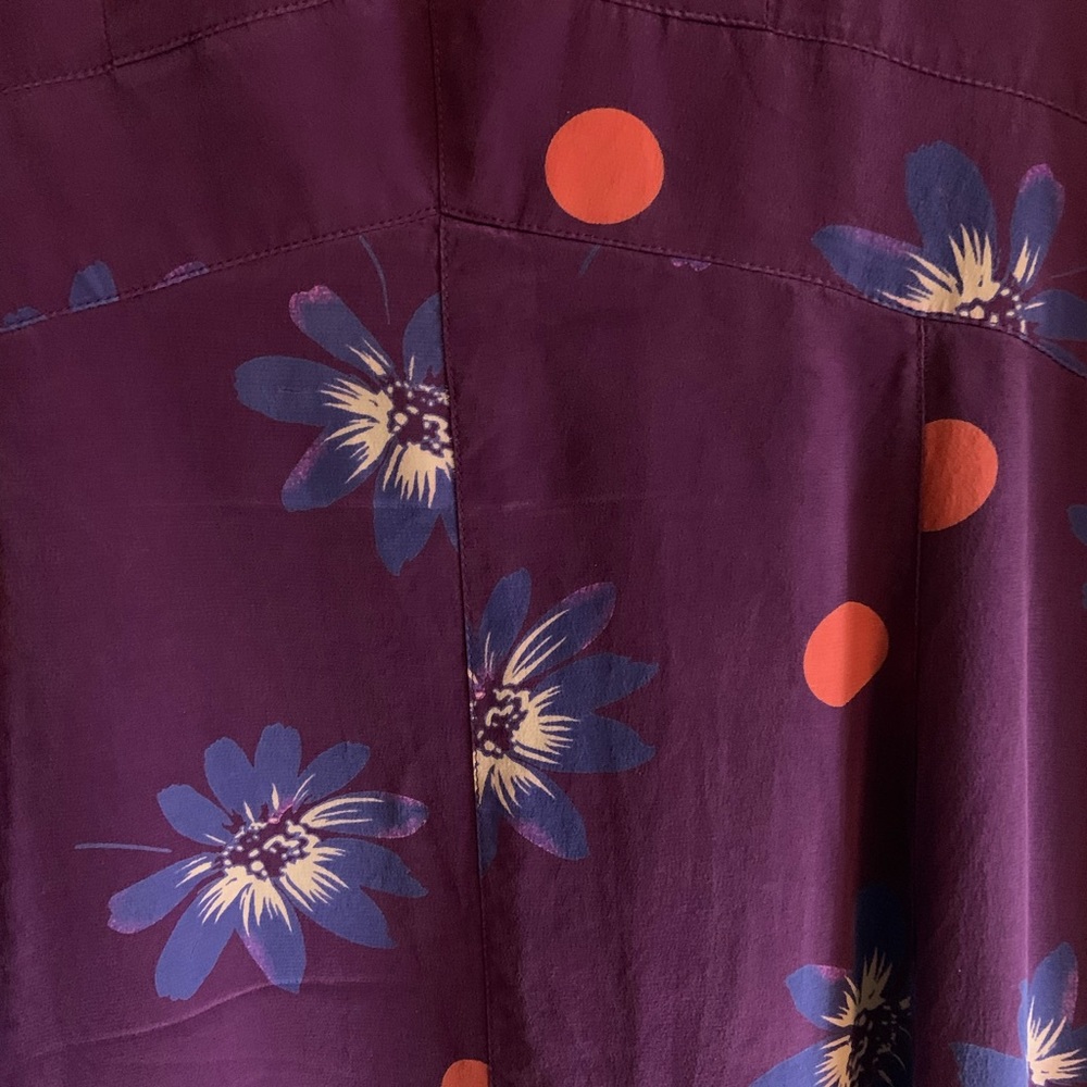 Juicy Couture silk floral dress